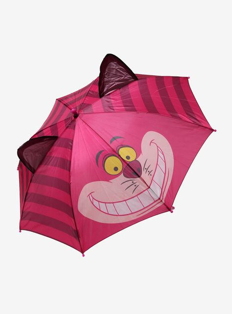 LargeImages Cheshire Cat Ears, Alice In Wonderland Clocks, Cat Umbrella, Alice In Wonderland Shirts, Alice In Wonderland Cheshire Cat, Wonderland Cheshire Cat, Disney Bedrooms, Pop Culture Gifts, Alice In Wonderland Costume