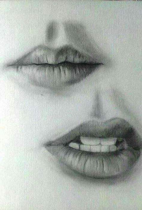 Drawing Hair, Drawing Faces, Drawing Hands, Art Du Croquis, Desen Realist, Lips Drawing, Art Drawings Sketches Pencil, 인물 드로잉, 수채화 그림