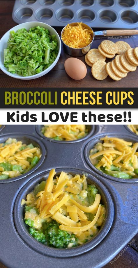 Nut Free Meals, Summer Kids Breakfast Ideas, Blw Meals 7 Months, Broccoli Cheese Cups, Kid Friendly Snacks Healthy, Quick Easy Healthy Snacks, Easy Homemade Snacks, Cheese Cups, Food Planning