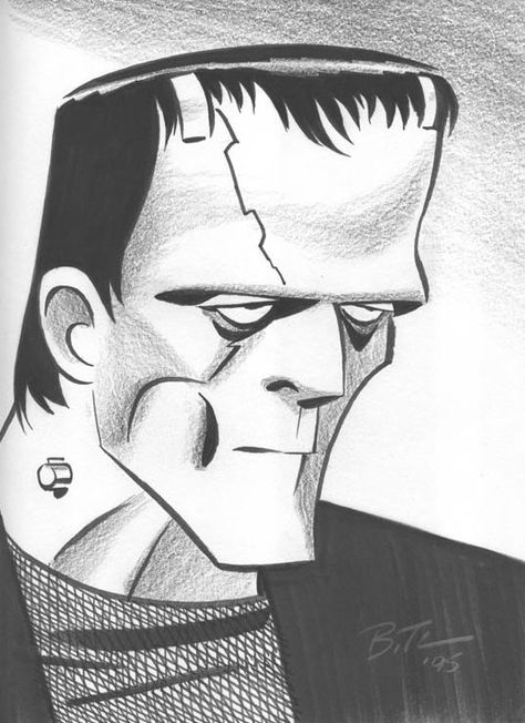 Frankenstein Frankenstein Art Character Design, Frankenstein Monster Character Design, Frankenstein Character Design, Frankenstein Drawing, Frankensteins Monster, Classic Monster Movies, Frankenstein Art, The Modern Prometheus, Frankenstein Monster