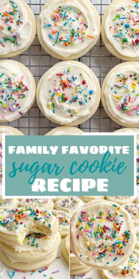 Copycat Swig Sugar Cookies, Soft Chewy Sugar Cookie Recipe, Easy Frosted Sugar Cookies, Sugar Cookies No Chill Recipe, Soft Baked Sugar Cookies, Soft Sugar Cookie Recipe With Icing, Soft Almond Sugar Cookies, Soft And Chewy Sugar Cookie Recipe, Thick Chewy Sugar Cookies