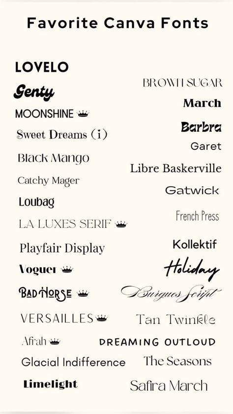 Favorite Canva Fonts Font fonts #font #fonts 4.59 Script Canva Fonts, Canva School Fonts, Western Fonts Canva, Preppy Canva Fonts, Coquette Canva Font, Popular Canva Fonts, Fun Fonts Canva, Western Canva Fonts, Canva Coquette Fonts