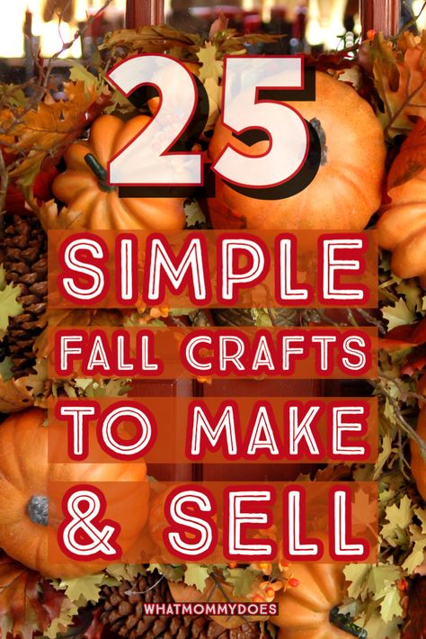 Apple Crafts To Sell, Fall Craft Show Booth Display Ideas, Gifts To Sell Craft Fairs, How To Sell At Craft Fairs, Fall Festival Selling Ideas, Easy Fall Crafts To Make And Sell, Fall Craft Booth Ideas, Crafts For Festivals, What To Make And Sell At Craft Shows