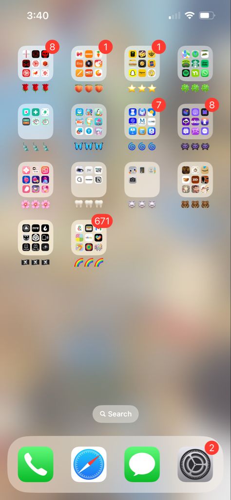 #rainbow #colorful #organization #phone #apps Organisation, Colorful Home Screen, Rainbow Homescreen, Colorful Organization, Rainbow Order, Iphone Organization, Colorful Home, Phone Organization, Phone Apps