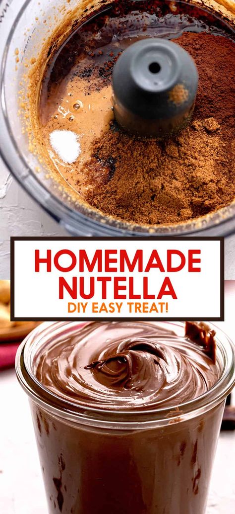 Healthy Homemade Nutella - Lexi's Clean Kitchen Nutella Homemade Healthy, Healthy Homemade Nutella, Homemade Nutella Healthy, Healthy Nutella Recipes, Home Made Nutella, Nutella Recipes Healthy, Nutella Homemade, Diy Nutella, Homemade Nutella Recipes