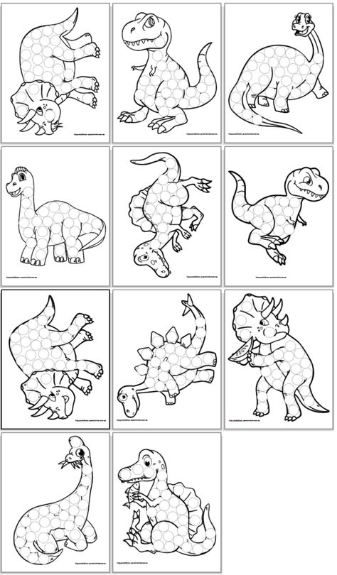 Build A T Rex Printable, Dinosaur Art Activity Preschool, Dinosaur Qtip Craft, Dinosaur Printable Activities, Dinosaur Social Studies Preschool, Build Your Own Dinosaur Craft, Dinosaur Dot Art, Dinosaur For Preschool Activities, D Is For Dinosaur Preschool