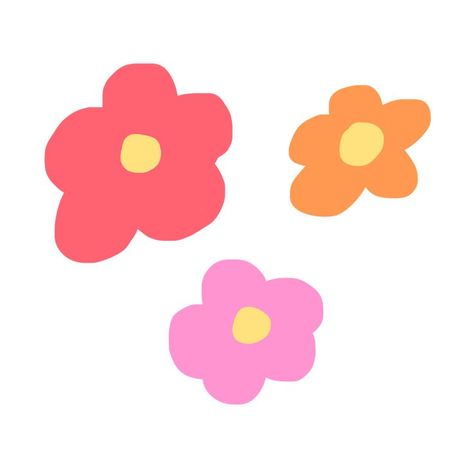 Indie Flower Wallpaper, Indie Flowers, Carrd Png, Types Of Aesthetics, Rainbow Png, Flower Icons, Png Aesthetic, Flowers Png, Cute Desktop Wallpaper