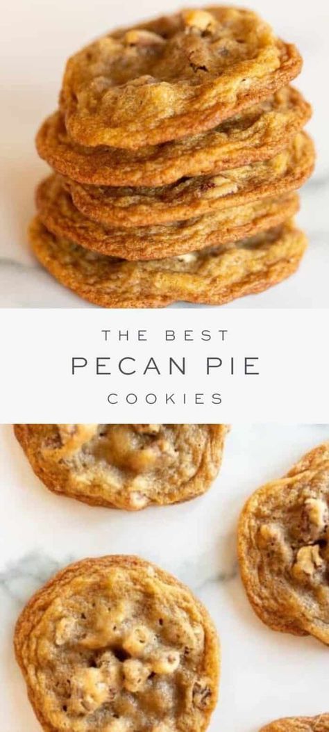 Pecan Pie Cookie Recipe, Pecan Pie Cookie, Pecan Pie Cookies Recipe, Pecan Pie Cookies, Food Myths, Pie Cookies, Pecan Cookies, Pecan Recipes, Cookie Pie