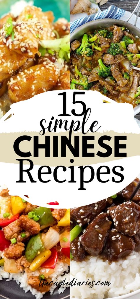 Chinese Food Recipes, Thermomix, Simple Chinese Recipes, Easy Chinese Food Recipes, Easy Chinese Food, Must Try Recipes, Chinese Dishes Recipes, Real Chinese Food, Chinese Food Menu