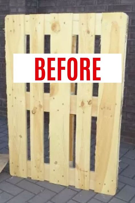 Pallet Ideas For Outside, Backyard Pallet Ideas, Custom Bed Frame, Repurpose Pallets, Small Pallet, Outdoor Pallet Projects, Pallet Wall Decor, House Florida, Diy Pallet Wall