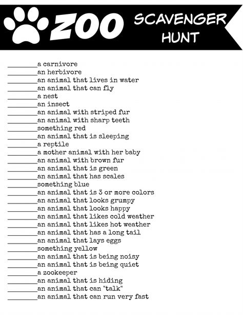 HHM Zoo Scavenger Hunt                                                                                                                                                     More Homeschool Zoo Trip Activities, Zoo Homeschool Trip, Homeschool Zoo Trip Free Printable, Zoo Homeschool Activities, Safari Scavenger Hunt Free Printable, Zoo Field Trip Activities Free Printable, Zoo Scavenger Hunt Printable Free, Zoo Games For Kids, Zoo Field Trip Activities