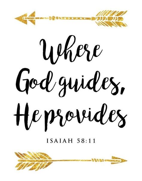 Gratitude Bible Verses, Women Scriptures, Where God Guides He Provides, Boho Bible, Isaiah 58, Isaiah 58 11, Woord Van God, Bohemian Nursery, Art Bags