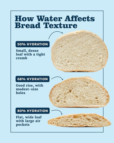 For an easy bread recipe that produces a loaf with a beautifully browned crust and consistent crumb, we called for a lower hydration and only 15 seconds of kneading time. Loaf Of Bread Recipe, Bread Types, Recipes With Yeast, Japanese Bread, Pasta Making, Knead Bread Recipe, Bread Soft, Fruit Smoothie Recipes Healthy, Baking Hacks