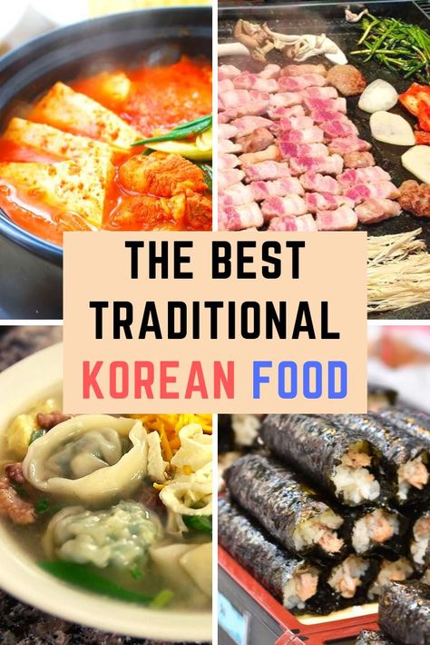 Foods Korean, Traditional Korean Food, Korean Meals, Koreansk Mad, Korean Food Side Dishes, Koreansk Mat, Easy Korean Recipes, South Korean Food, Korean Foods