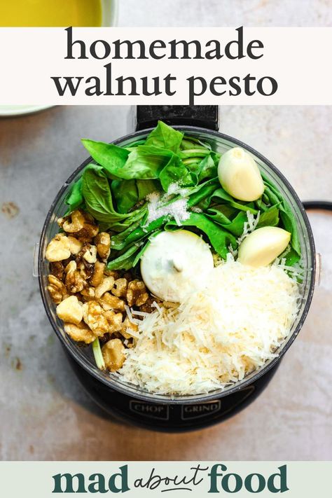 Pesto With Walnuts Recipes, Low Carb Pesto, Pesto Recipes Dinner, Walnut Pesto Recipe, Recipes Using Pesto, Healthy Pesto Recipes, Easy Dinner Side Dishes, Pesto Dishes, Pesto Recipe Easy