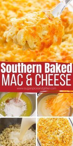 Baked Mac And Cheese Creamy, Southern Baked Mac And Cheese Recipe, Southern Baked Mac And Cheese, Mac And Cheese Creamy, Macncheese Recipe, Mac And Cheese Recipe Soul Food, Halloween Recipes Drinks, Southern Mac And Cheese, Mac And Chees