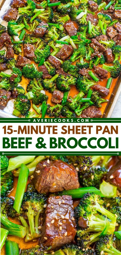 Essen, Sheet Pan Beef And Broccoli, Sheet Pan Beef, Chinese Beef And Broccoli, Beef And Broccoli Recipe, Chinese Beef, Keto Carnivore, Easy Sheet Pan Dinners, Sheet Pan Suppers