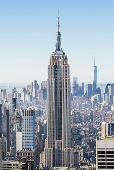 Empire State Building View, New York Trip, New York Buildings, Voyage New York, Chrysler Building, Art Deco Architecture, Nyc Trip, Dream City, City Buildings