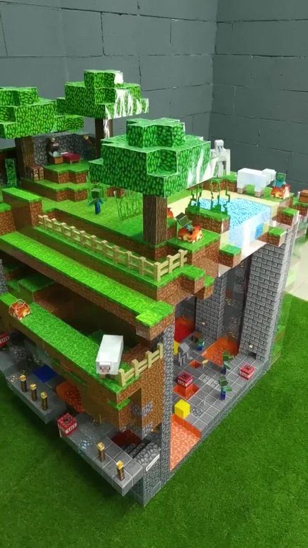 Hamster Maze Diy, Minecraft Dungeon Ideas, Diy Hamster Stuff, Minecraft Maze, Minecraft Real Life, Real Minecraft, Minecraft Diy, Funny Minecraft Videos, Minecraft Lego