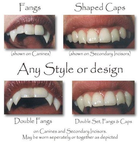 Body Mods, Fangs Teeth, Teeth Aesthetic, Teeth Caps, Vampire Fangs, Vampire Teeth, Body Reference Drawing, Komik Internet Fenomenleri, Art Tutorials Drawing