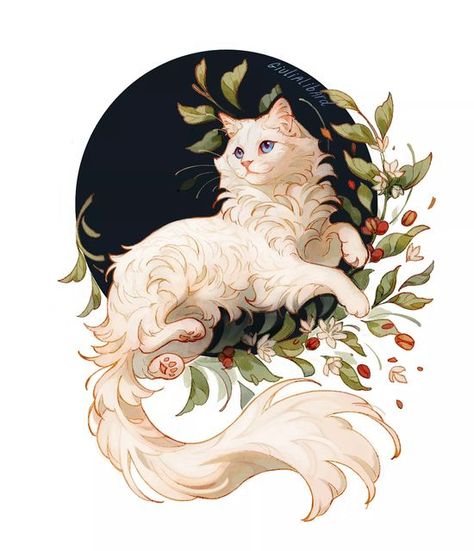 Gotik Tattoo, Warrior Cat Drawings, Art Mignon, Bel Art, Warrior Cats Art, Shop Art Prints, Arte Inspo, Warrior Cats, Cute Animal Drawings