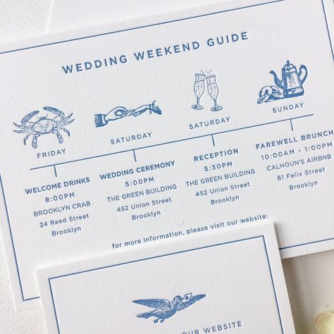 Modern Love Brooklyn Wedding — Sesame Letterpress + Design Letterpress Design, Letterpress Invitations, Letterpress Wedding, Brooklyn Wedding, Wedding Timeline, Wedding Drink, Invitation Inspiration, Fun Wedding Invitations, Modern Love