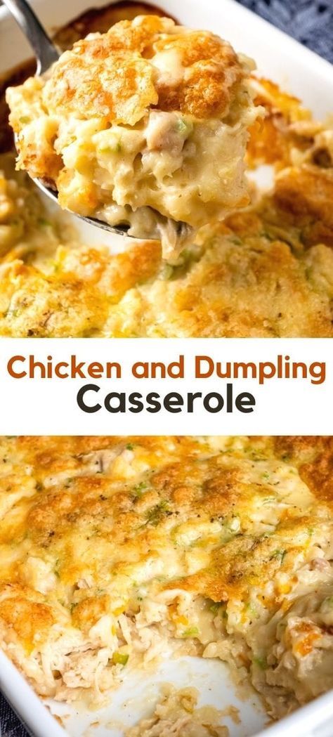 Dinner Recipes For Family Casserole Meal Ideas, Essen, Easy Chicken And Dumpling Casserole, Chicken And Dumplings Casserole Bisquick, Chicken And Dumpling Bake, Chicken And Dumpling Casserole With Bisquick, Chicken And Dumplings Casserole Recipes, Baked Chicken And Dumplings Casserole, Chicken And Dumplings Bake