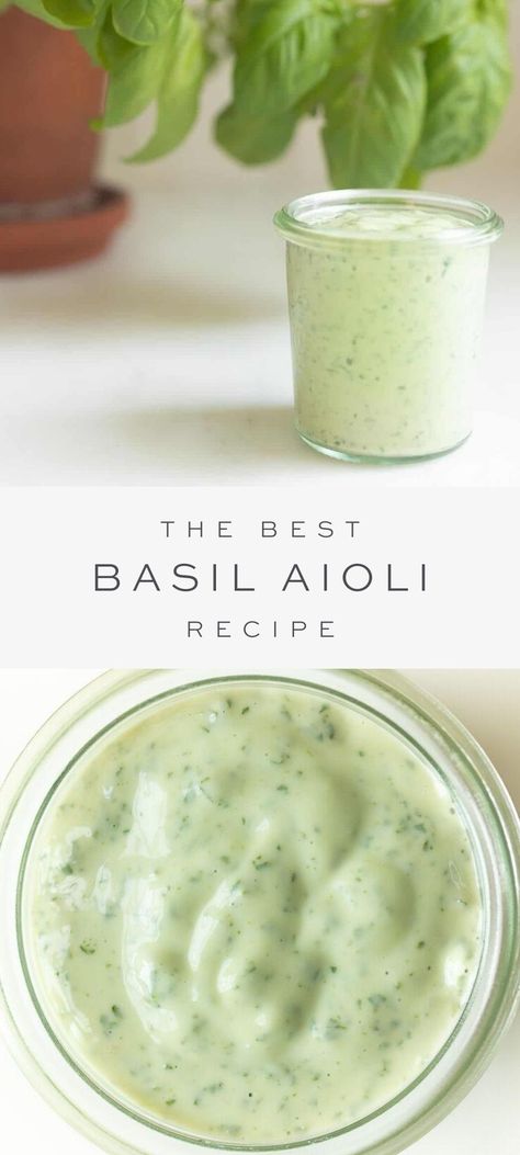 Essen, Pesto Aioli Recipe, Basil Aioli Recipe, Aioli Recipes, Basil Dip, Best Pesto, Mayo Dip, Pesto Aioli, Pesto Mayo