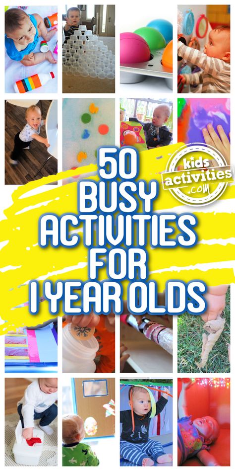 Baby Activities 1 Year, Activities For One Year Olds, Fun Learning Activities, Toddler Chores, Maluchy Montessori, One Year Old Baby, Aktiviti Kanak-kanak, Busy Activities, Mom Health