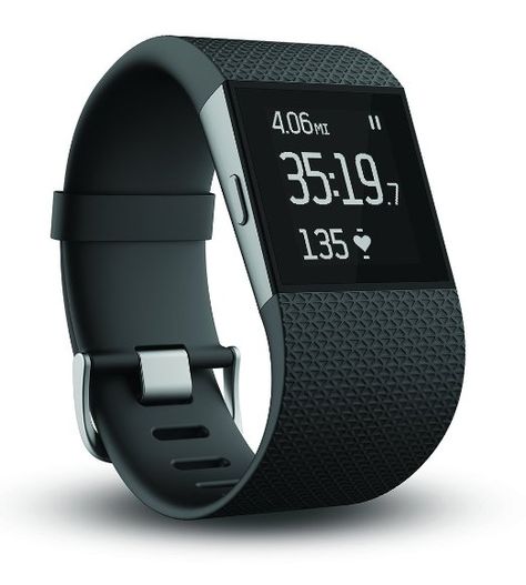 Fitbit Surge Fitness Superwatch - cool gift idea for men! Does the man in your life like to keep fit or would like to amp up his fitness routine? This sleek watch is a GPS watch, fitness tracker and heart rate monitor Fit Bit, Fitness Armband, Michelle Lewin, Fitness Technology, Sensors Technology, Fitbit Charge, Gps Tracking, Fitness Watch, Heart Rate Monitor