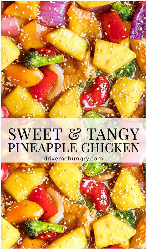 Pineapple Chicken Stir Fry, Pineapple Teriyaki, Pineapple Chunks, Stir Fry Recipes Chicken, Pineapple Recipes, Pineapple Chicken, Sauce For Chicken, Chicken Stir Fry, Teriyaki Sauce