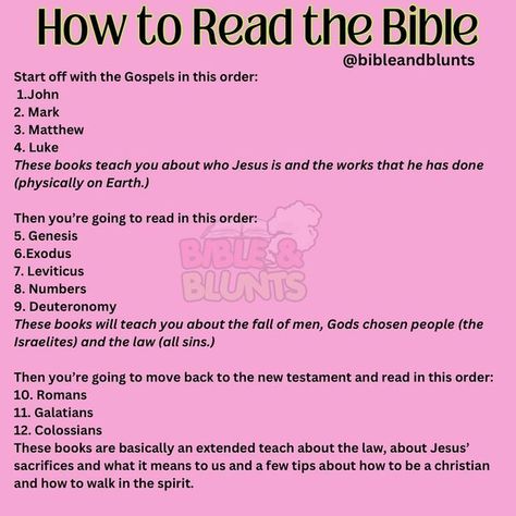 Inspirational Prayers How To Read Bible In Order, Bible Planner Ideas, Where Should I Start Reading The Bible, Best Way To Read The Bible, How To Read The Bible In Order, What To Read In The Bible, Bible Chapters To Read, How To Read Bible, Bible Chapters To Read When