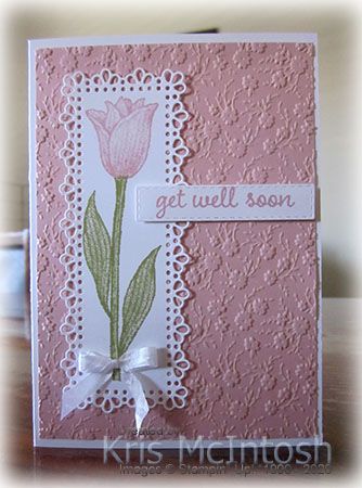 Diy Get Well Cards, Get Well Soon Messages, Embossing Cards, Fat Bird, Tulips Card, Sympathy Cards Handmade, Bride Card, Easter Cards Handmade, Card Stamping