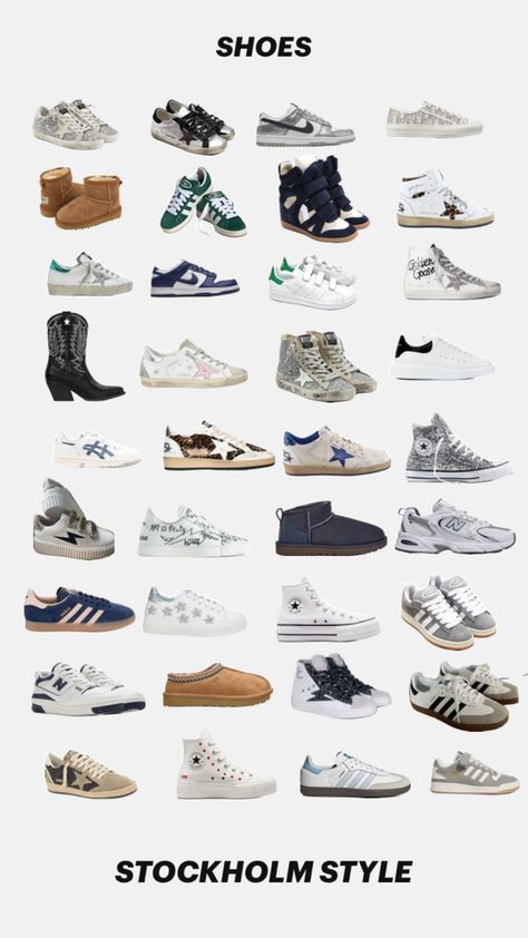 Different Types Of Shoes, Sick Shoes, Skor Sneakers, Pretty Shoes Sneakers, Trendy Shoes Sneakers, Preppy Shoes, Wardrobe Makeover, Shoe Wishlist, Fun Clothes