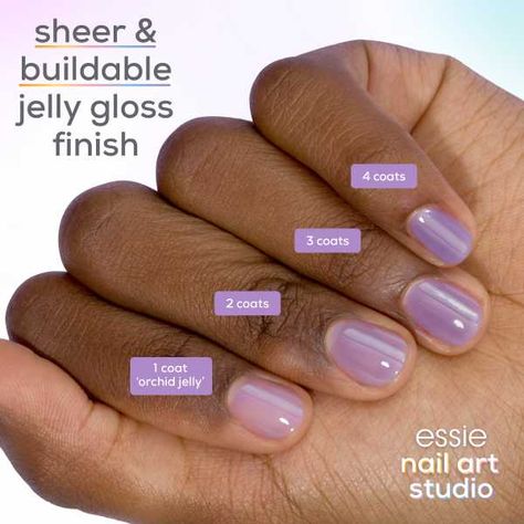 Essie Nail Art Studio Jelly Gloss 10 Ink Jelly Available At Superdrug Today Jelly Gloss, Sheer Nail Polish, Jelly Nail Polish, Essie Colors, Sheer Nails, Jelly Nail, Aromatherapy Associates, Nail Art Studio, Nice Nails