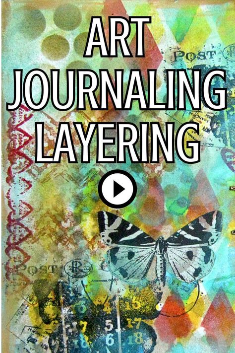 Art journaling layering technique video. Find out everything you need to know about making layers on an art journal page Art Journal Videos, Samba Outfit Ideas, Journaling Videos, Journaling Techniques, Journal Tutorials, Bible Journaling For Beginners, Journal Techniques, Adidas Samba Outfit, Outfit Adidas