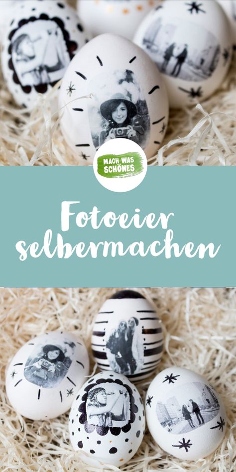 Liebevoll Ostereier bemalen. Entdecke wie Du diese hübschen Eier zu Ostern mit eigenen Fotos ganz einfach selbermachen kannst. Diese DIY Idee mit Foto braucht nur wenige Mittel und ist schnell nachgebastelt zu Ostern. Natürlich ist es auch eine tolle DIY Geschenkidee zum Osterfest. Jetzt Fotoeier entdecken: #ostern #ostereier #fotoeier #diy #eier #osterbasteln Wallpaper Marvel, Diy Hanging Shelves, Diy Cadeau, Easter Egg Painting, Wine Bottle Diy Crafts, Closet Organization Diy, Wine Bottle Diy, Mason Jar Crafts Diy, Egg Designs