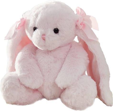 Amazon.com: Bearington Collection Bun Bun Pink Plush Stuffed Animal Bunny Rabbit, Adorable, Soft and Cuddly, Great Gift for Bunny Lovers of All Ages, Birthdays, Holidays and Special Occasions, 14 inches : Clothing, Shoes & Jewelry Stuffed Animal Bunny, Bun Bun, Easter Bunny Plush, Plush Bunny, Bunny Lovers, Bunny Plush, Cute Stuffed Animals, Kids Backpacks, Plush Stuffed Animals