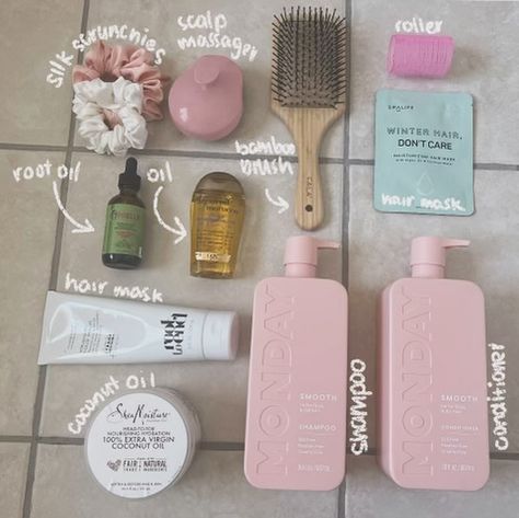 ✨hair care products ✨ should i post a routine 🤭? #haircare #coconut #hair oil #mielle #sheamoisture #aesthetic #trending #fyp #coquette Hair And Skin Care Aesthetic, Trending Hair Products, Coquette Hair Products, Aesthetic Hair Care Routine, Hair Essentials Aesthetic, How To Oil Hair, Healthy Hair Routine Products, Hair Care Routine Aesthetic, Hair Care Aesthetic Products