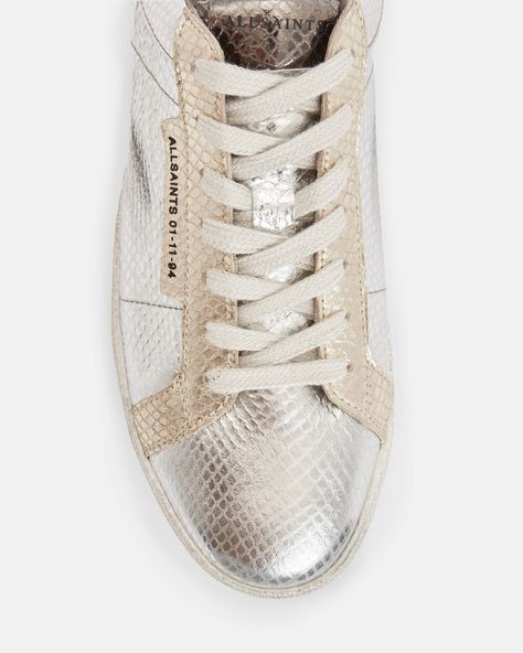 Search for phrase: boots 174 results found in | ALLSAINTS US Dressy Sneakers Women, Metallic Sneakers Outfit, Gold Sneakers Outfit, Going Out Outfits Men, Dressy Sneakers, Metallic Sneakers, Gold Sneakers, Top Sneakers Women, Metal Lace