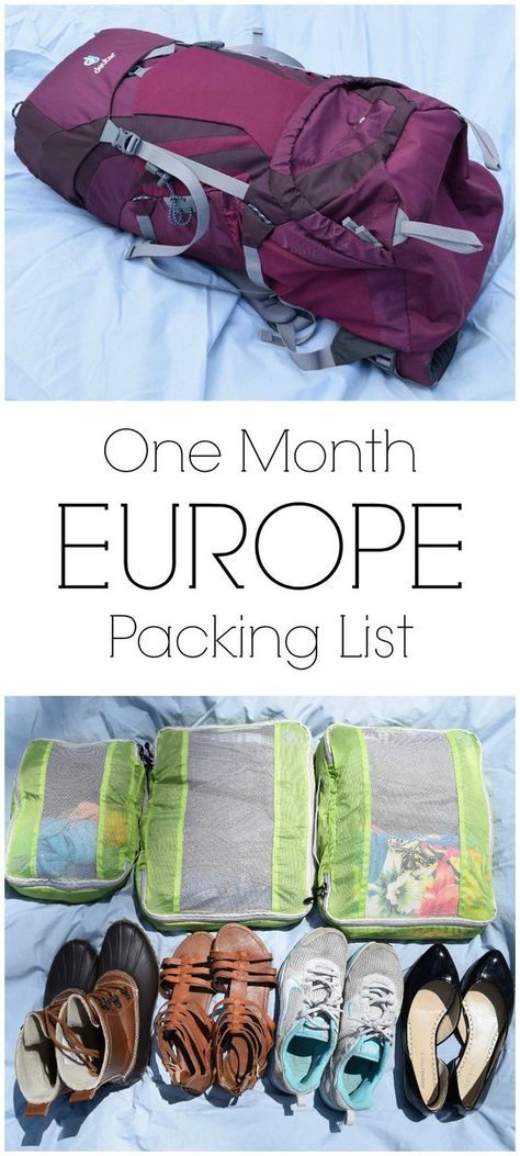 Packing Lists, Backpacking Europe, Europe Backpacking, Backpack Through Europe, Europe Packing List, Packing For Europe, Carry On Packing, Voyage Europe, Photography Beach