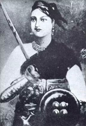 Rani Of Jhansi, Women Freedom Fighters, भारतीय इतिहास, Freedom Fighters Of India, Indian Freedom Fighters, History Of India, Vintage India, Warrior Queen, Indian History