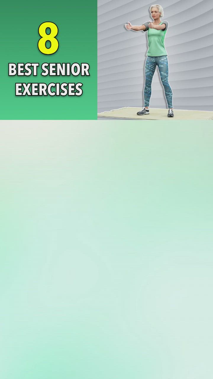 No matter your age or physical condition, it’s never too late to start exercising and get fit. These easy upper body exercises will help you get started safely and make it fun. Today, we picked the best 8 exercises that will help you stay in shape from the comfort of your home. We will be focusing on the upper body. We highly recommend you exercise regularly and on a daily basis. You can also share this video with your friends and exercise together! Good luck 💪❤️