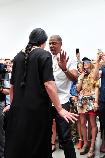 Marina Abramovic, Jay Z