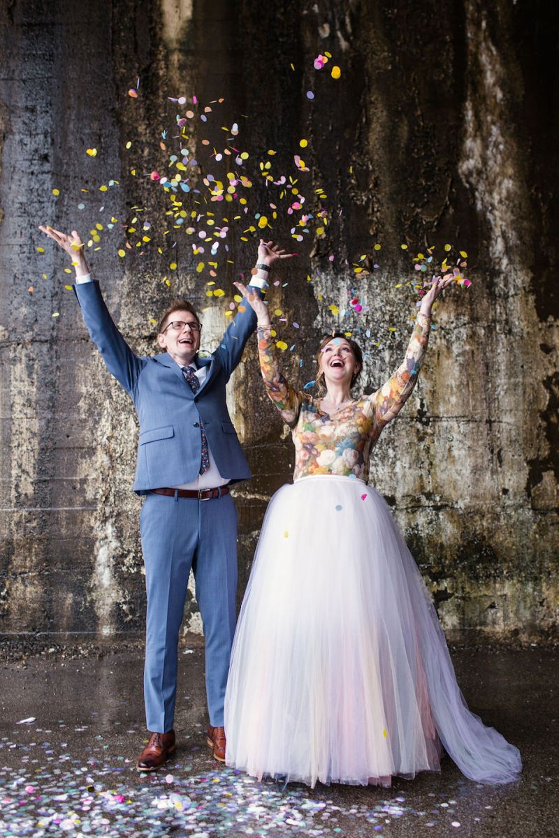 CatherineSteven alternative wedding ideas from Offbeat Wed (formerly Offbeat Bride)