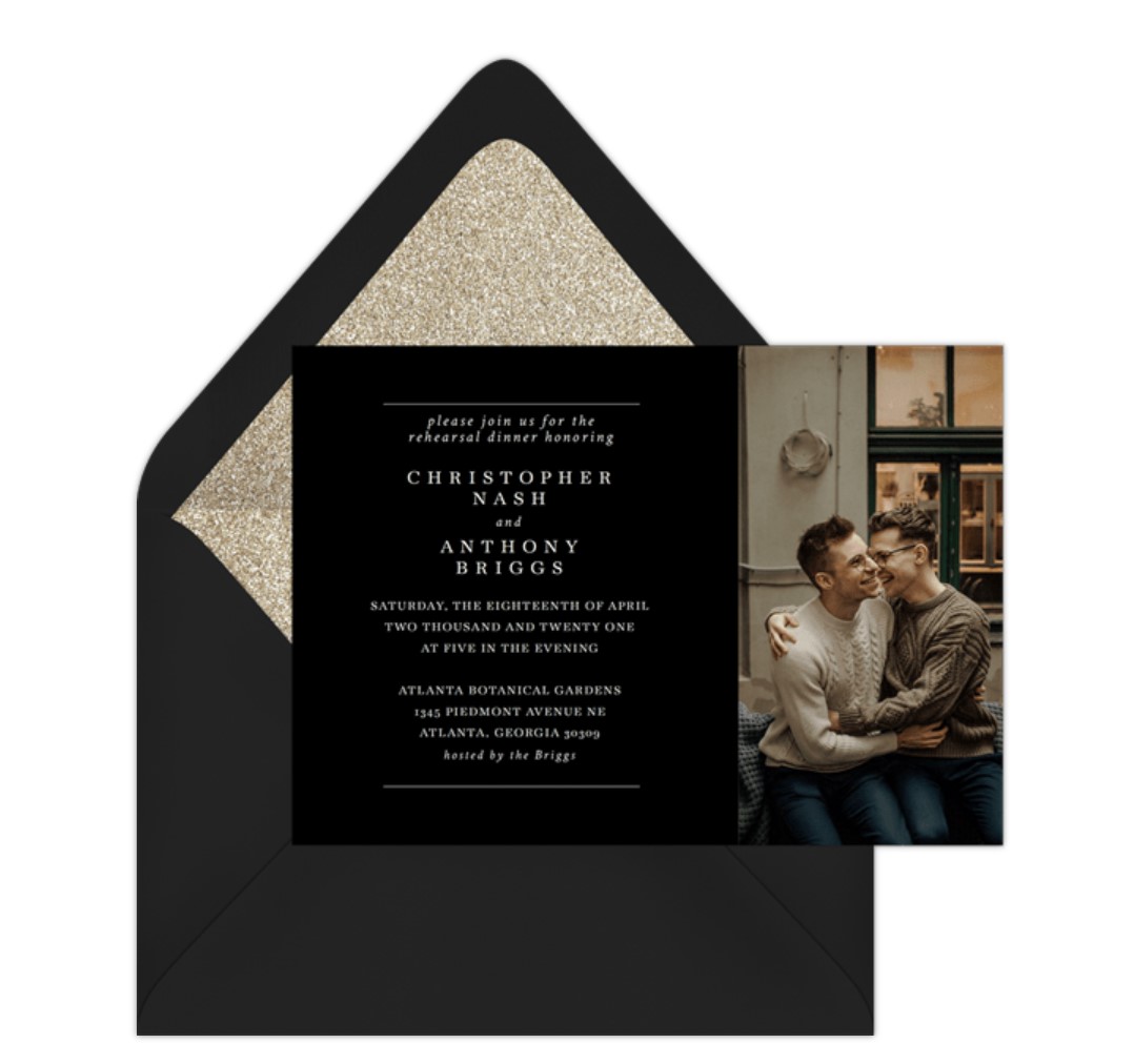 fancy free email wedding invitation alternative wedding ideas from Offbeat Wed (formerly Offbeat Bride)