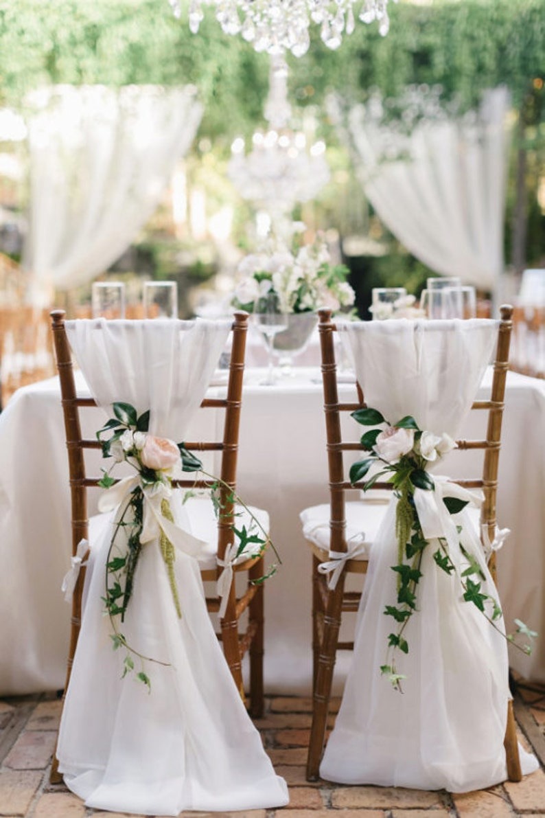 Chiavari chair covers accessible wedding alternative wedding ideas from Offbeat Wed (formerly Offbeat Bride)