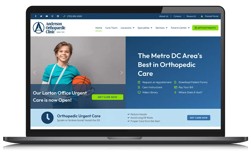 AndersonClinic Mockup