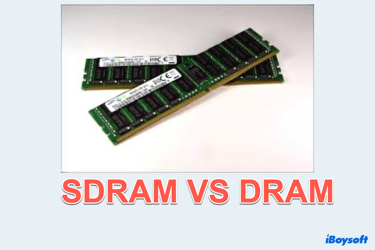 SDRAM vs DRAM