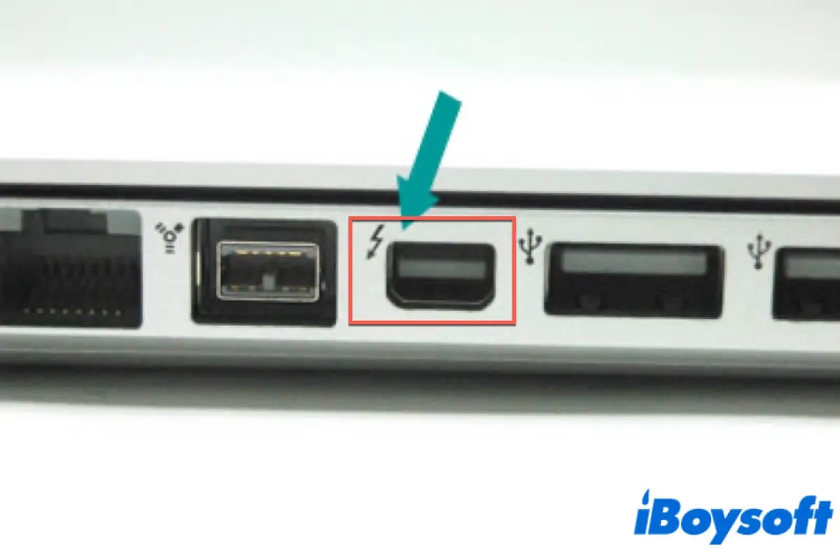 Thunderbolt port